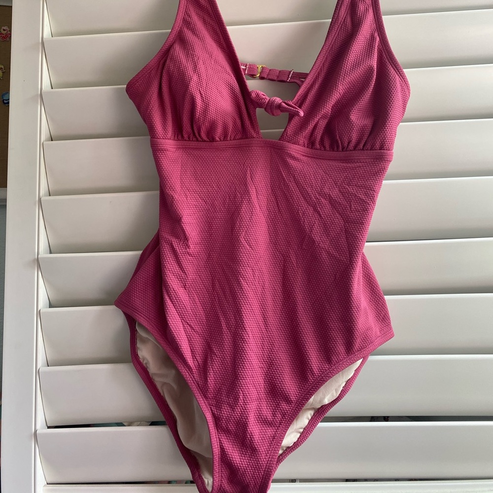 Key Hole One Piece Bathing Suit